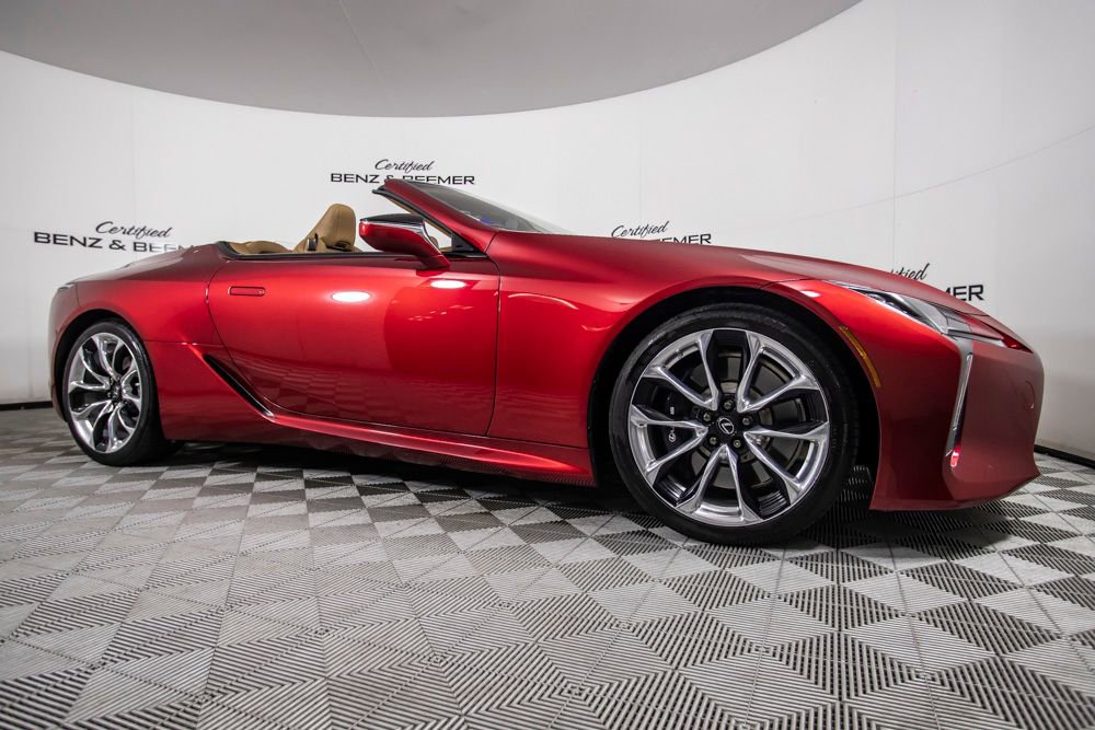 Used 2021 Lexus LC 500 Convertible w/ Touring Package RWD image 2