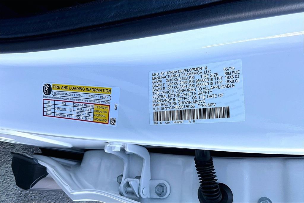 Certified 2025 Honda Pilot TrailSport image 16