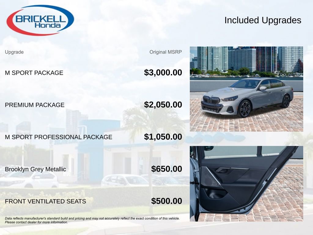 Used 2025 BMW 530i w/ M Sport Package image 11