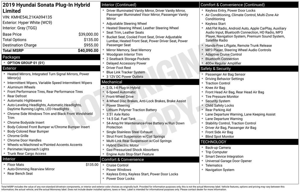 Used 2019 Hyundai Sonata Limited image 24