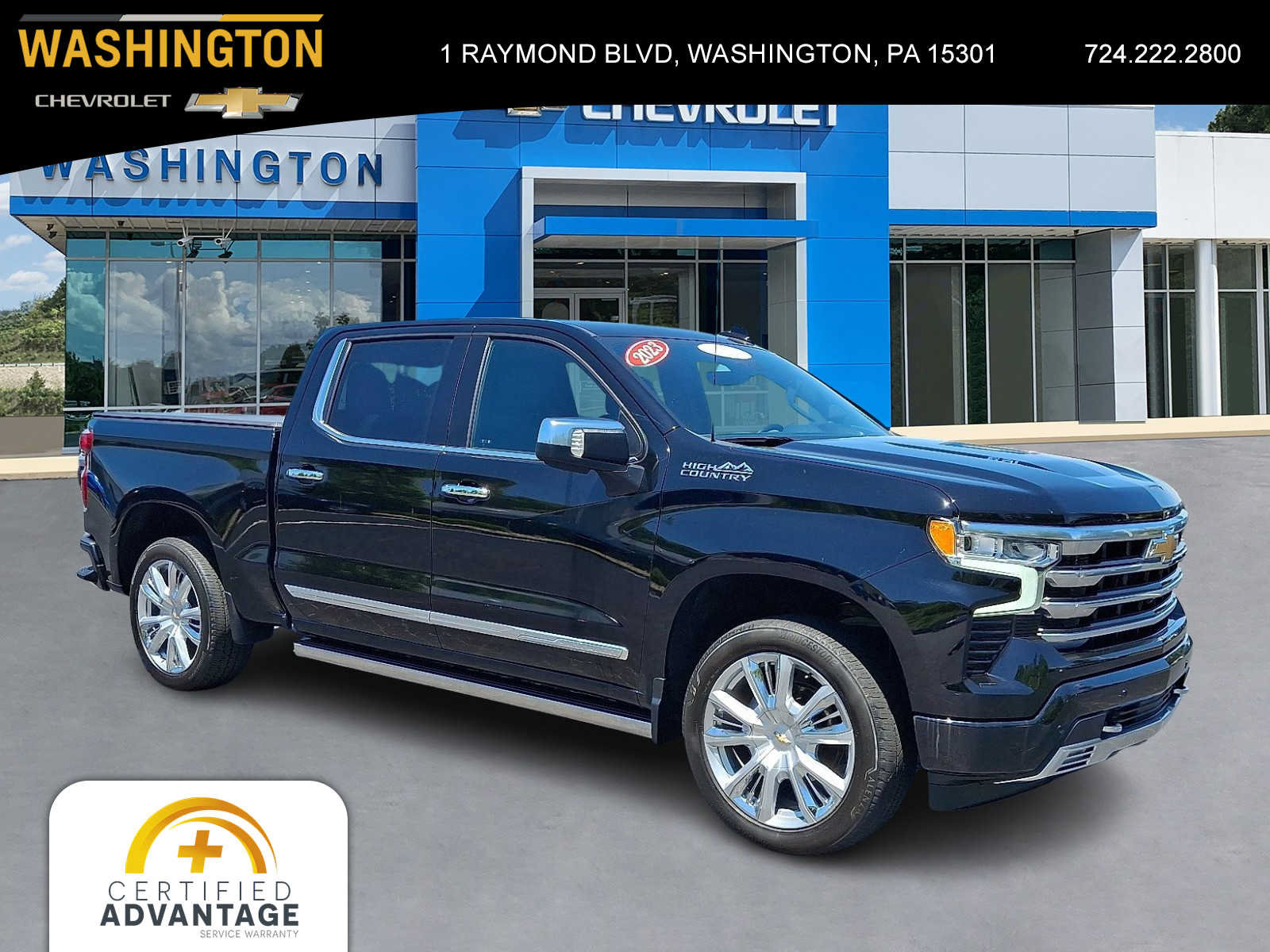 Used 2023 Chevrolet Silverado 1500 High Country w/ High Country Premium Package