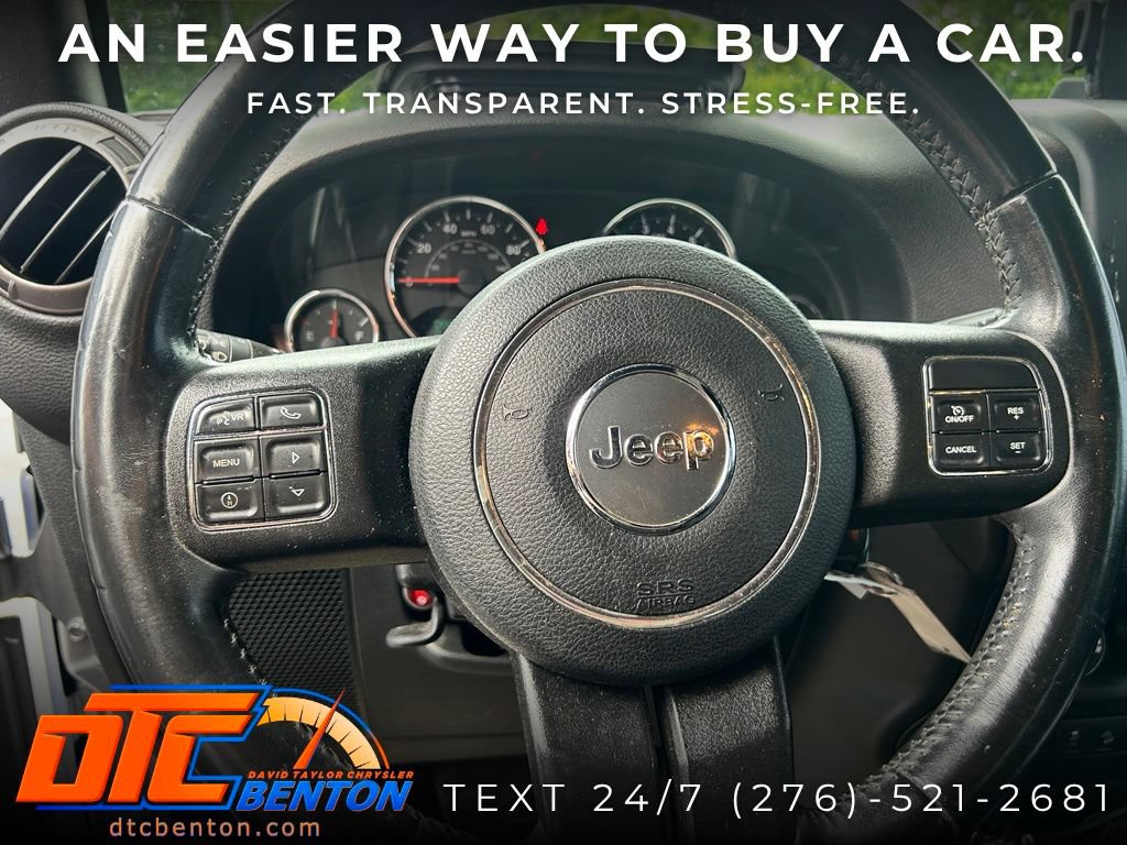 Used 2016 Jeep Wrangler Unlimited Sport w/ Quick Order Package 24S AWD/4WD image 10