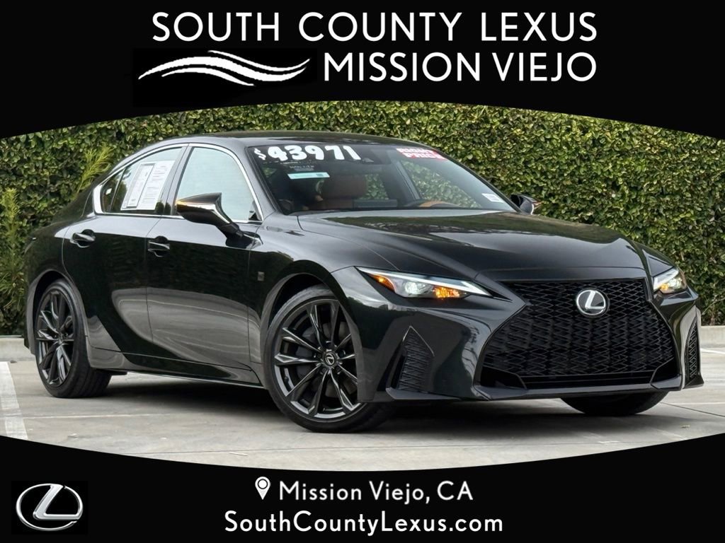 Certified 2025 Lexus IS 300 F Sport w/ Accessory Package