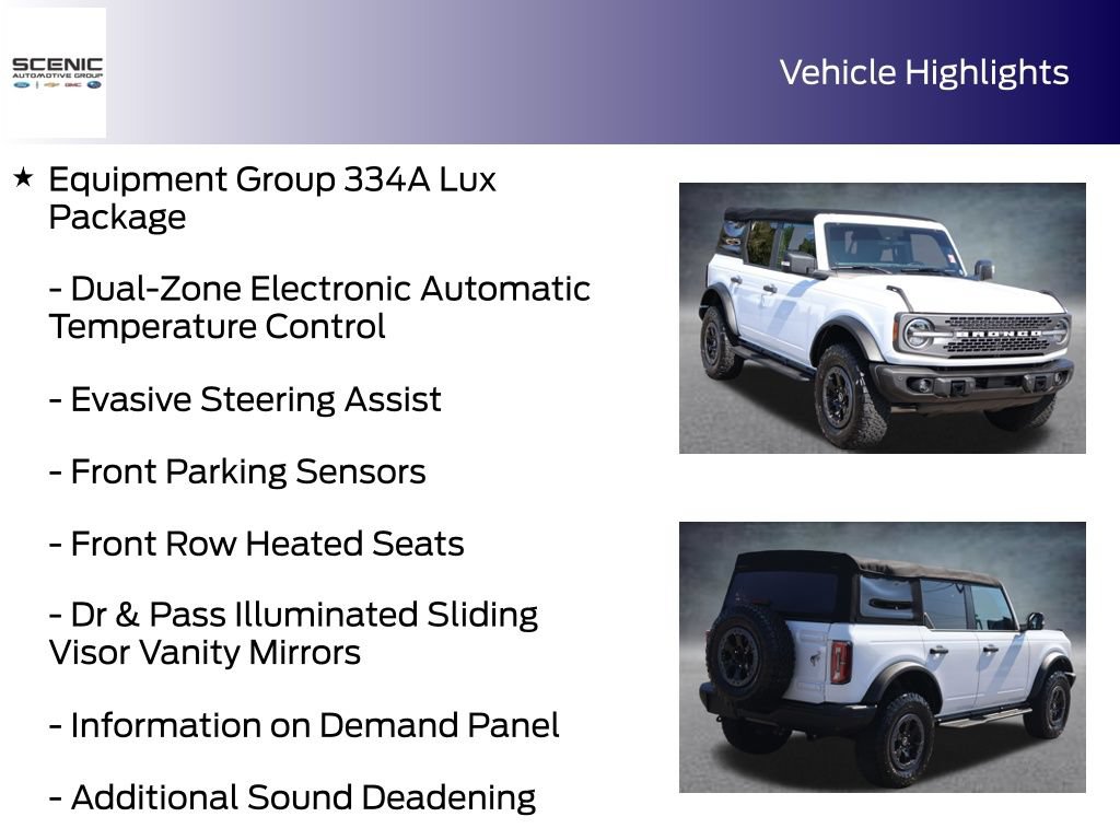 Used 2022 Ford Bronco Badlands AWD/4WD image 10