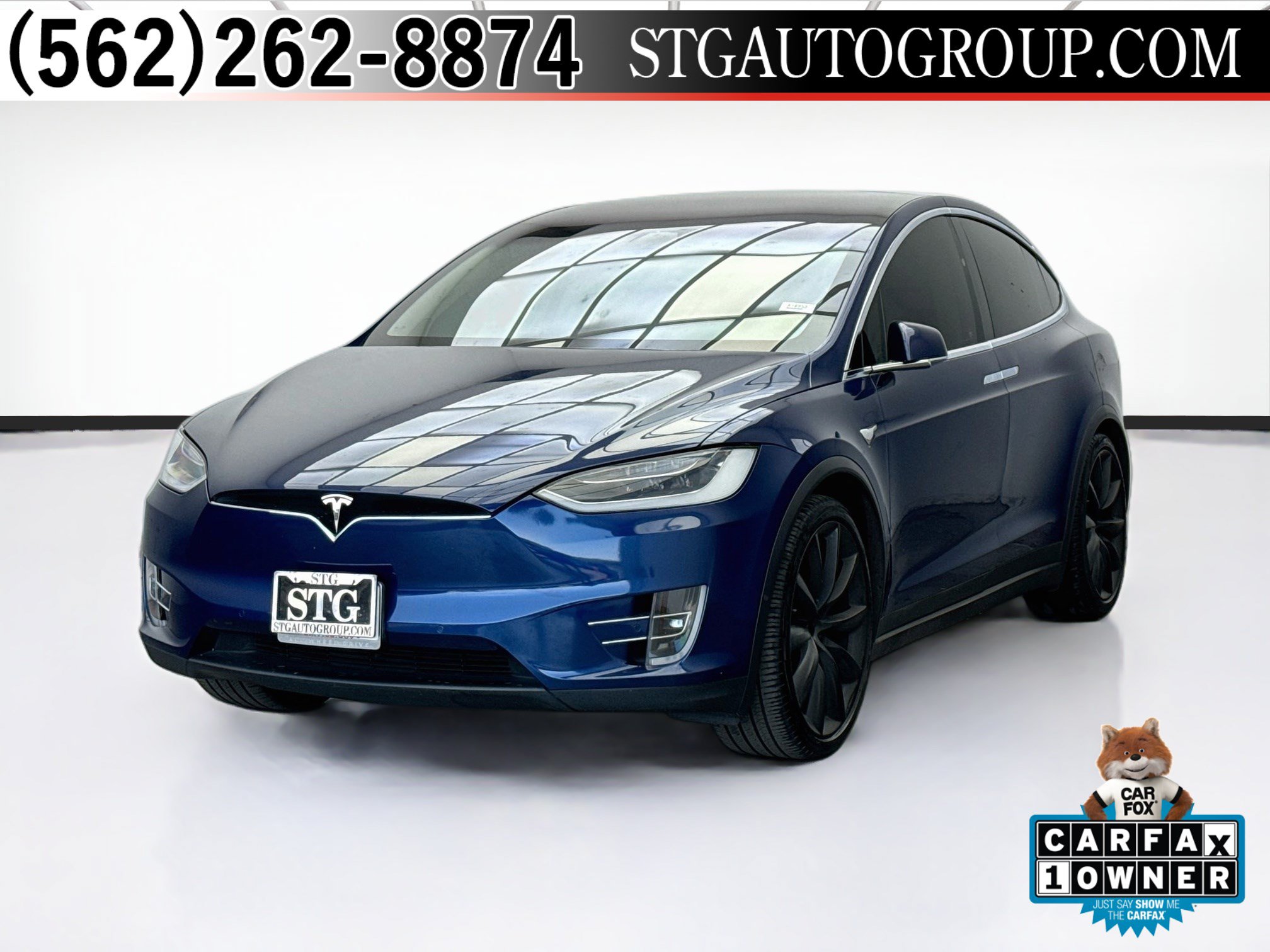 Used 2019 Tesla Model X 100D AWD/4WD image 1