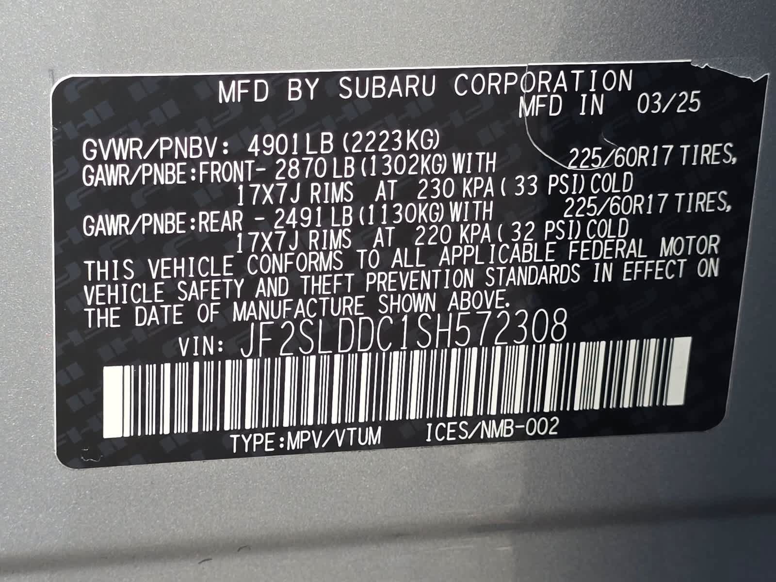 Certified 2025 Subaru Forester Premium AWD/4WD image 32