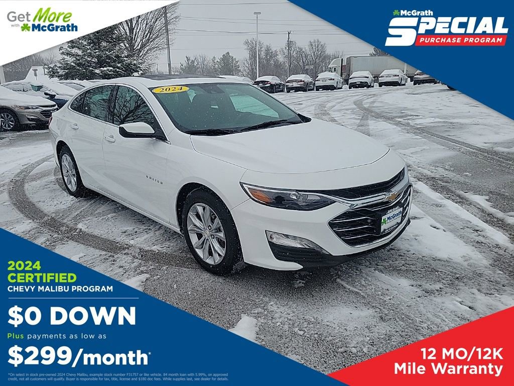 Used 2024 Chevrolet Malibu LT