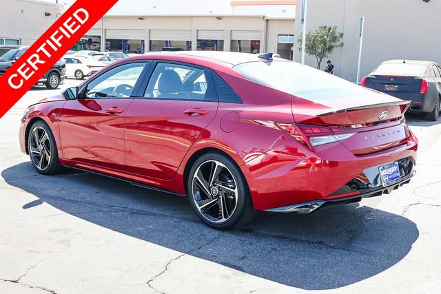 Certified 2023 Hyundai Elantra N Line FWD image 4