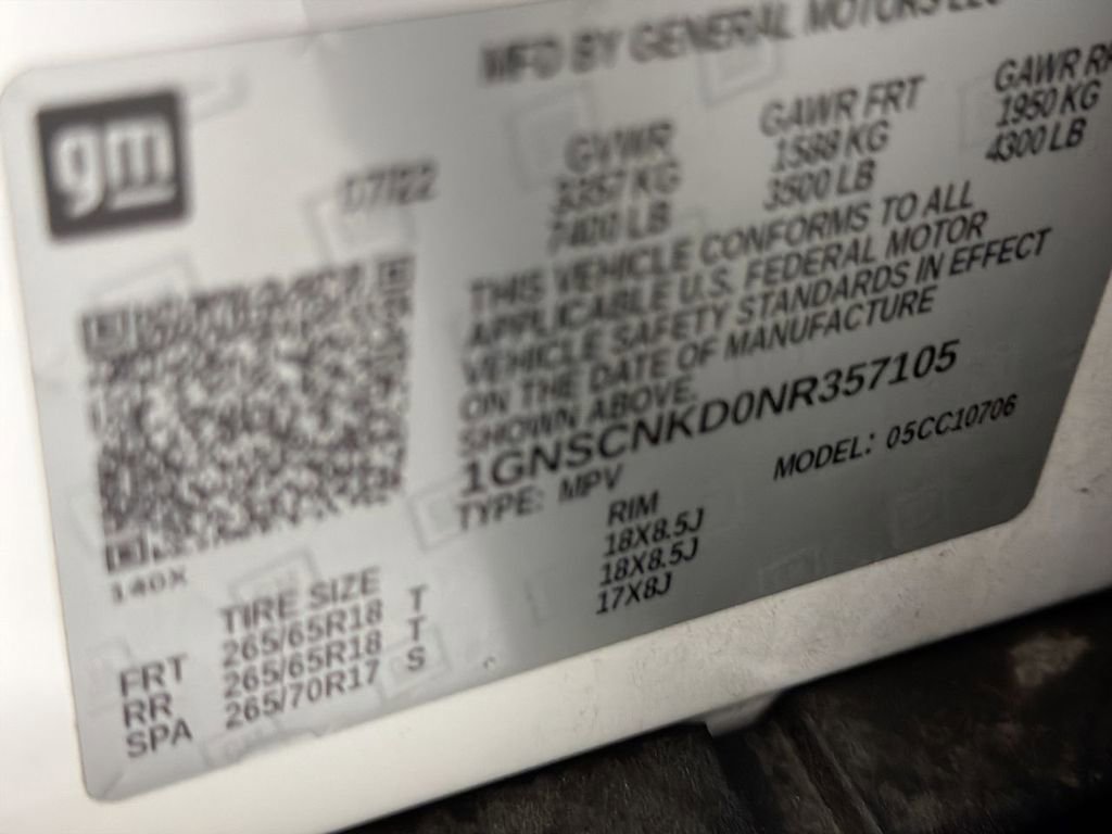 Used 2022 Chevrolet Tahoe LT image 34