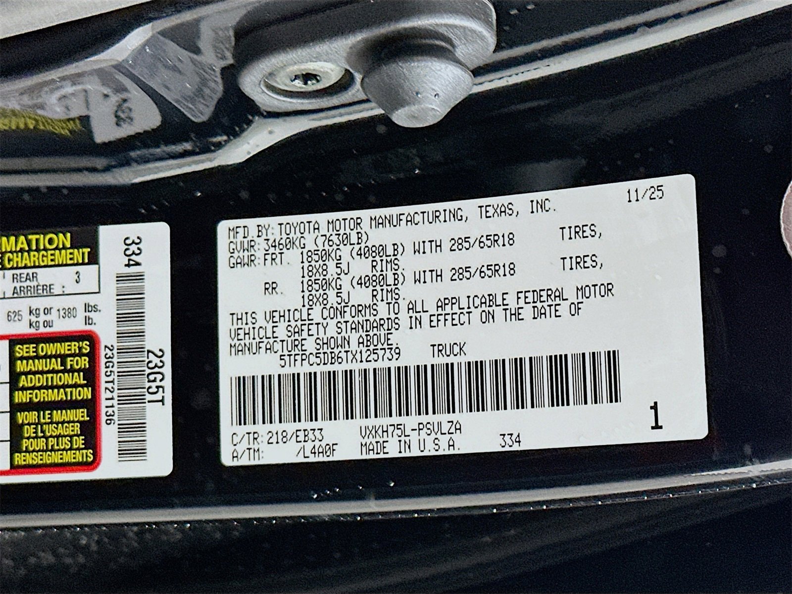 New 2026 Toyota Tundra TRD Pro image 33