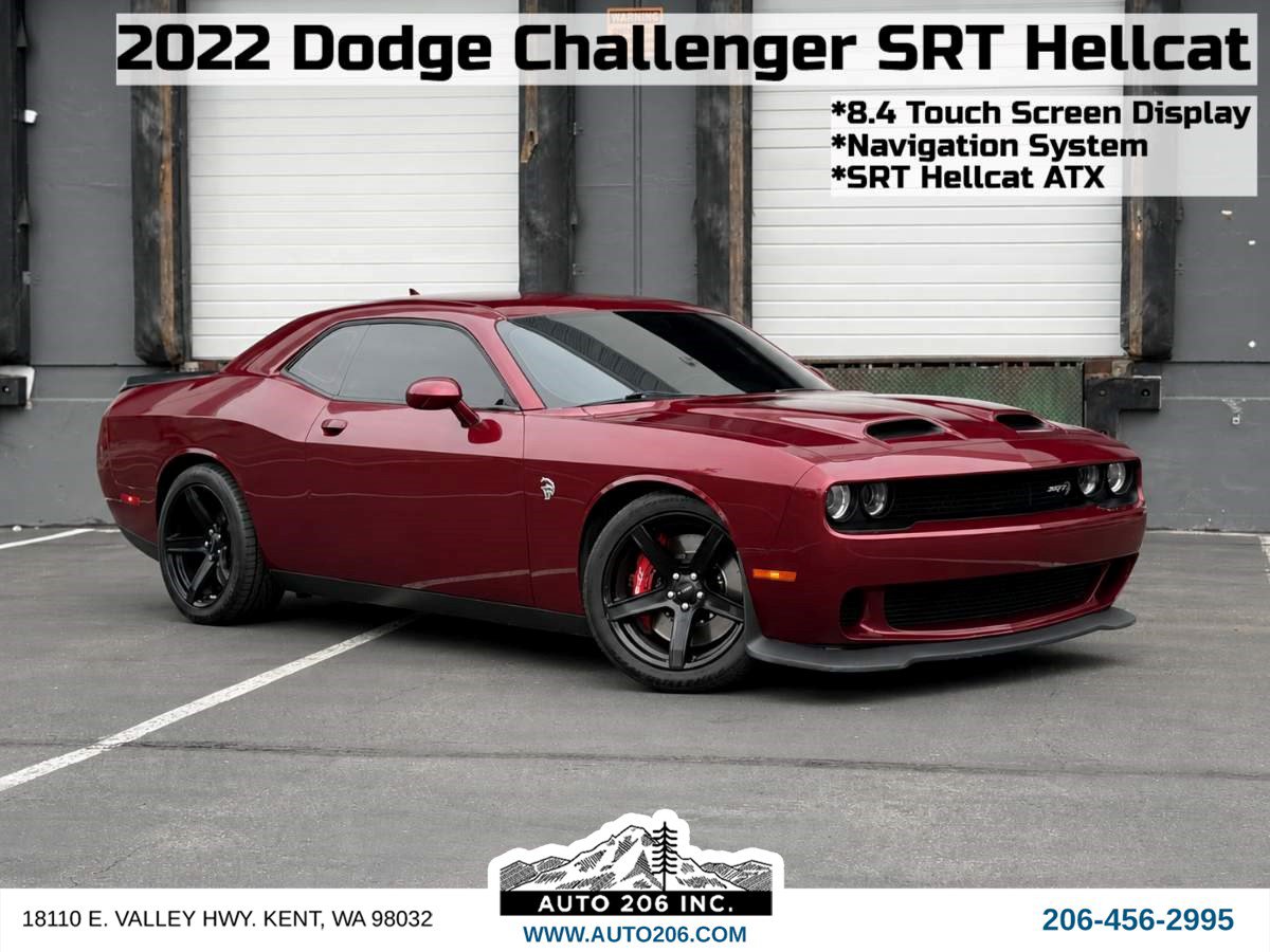 Used 2022 Dodge Challenger SRT Hellcat RWD image 1