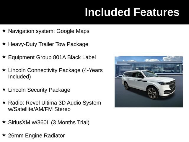 New 2027 Lincoln Navigator L Black Label AWD/4WD image 6