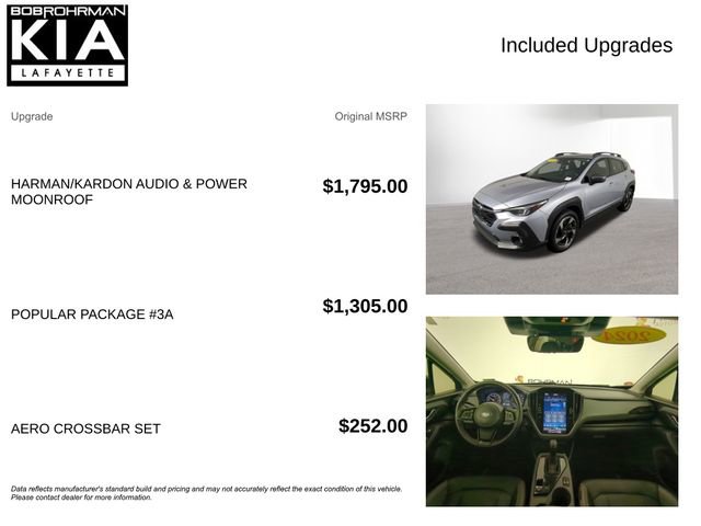 Used 2024 Subaru Crosstrek 2.5i Limited w/ Popular Package #3A image 4