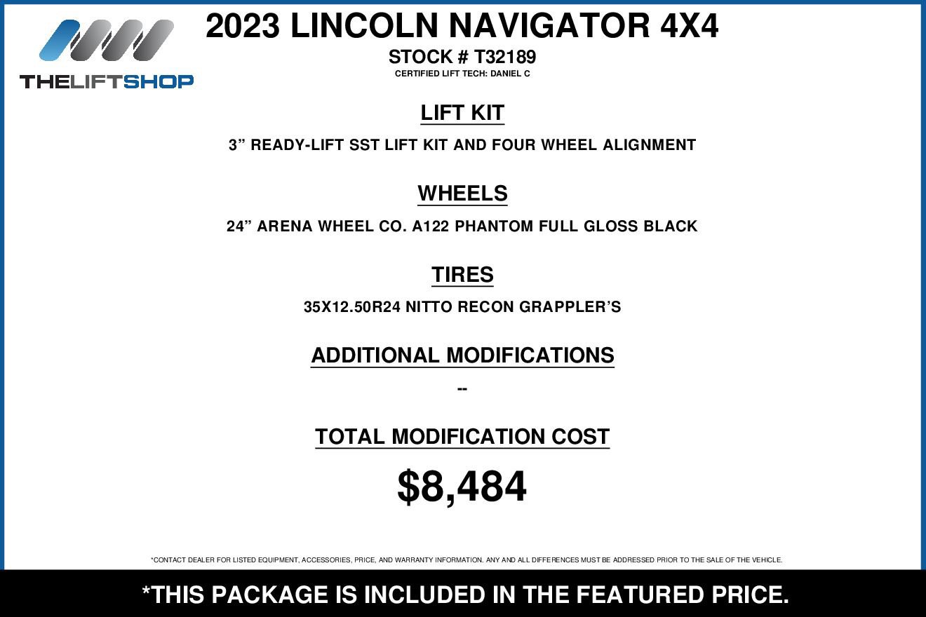 Used 2023 Lincoln Navigator L Black Label AWD/4WD video 2