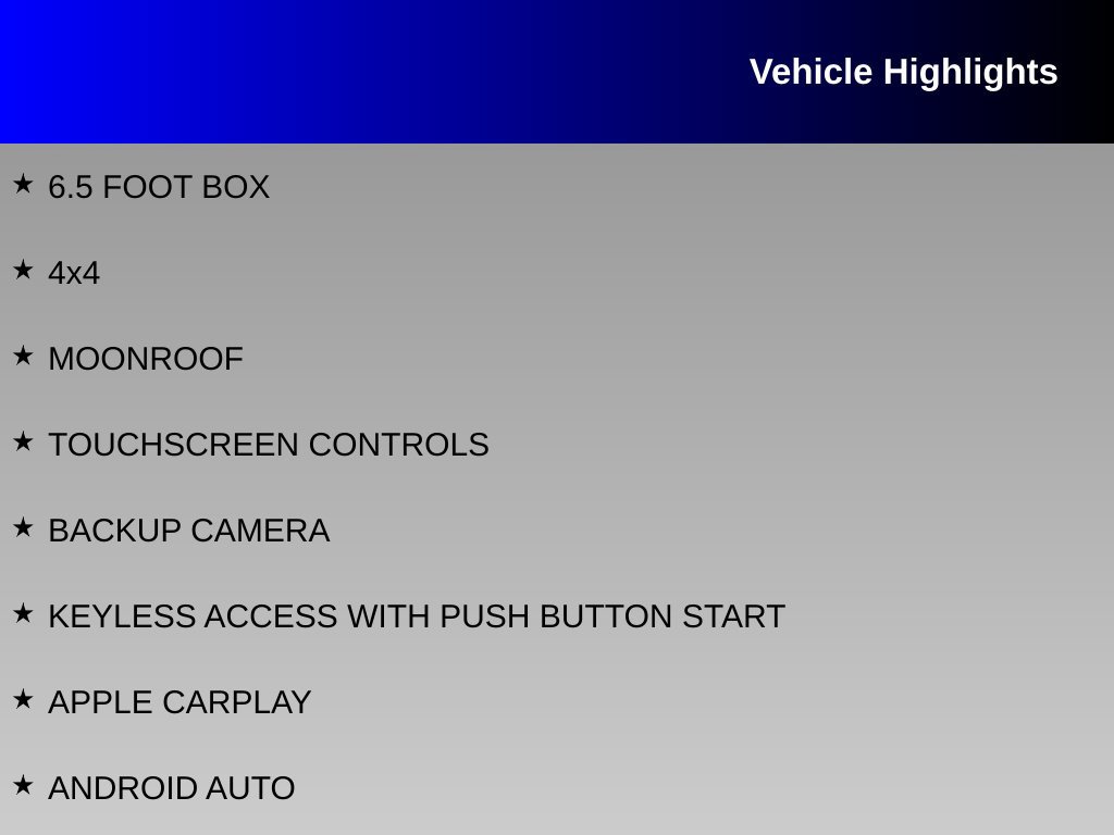 Used 2025 Chevrolet Silverado 1500 RST w/ Convenience Package II AWD/4WD image 4