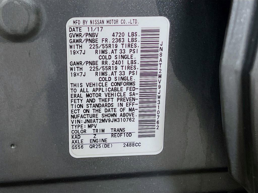 Used 2018 Nissan Rogue SL w/ Premium Package AWD/4WD image 40