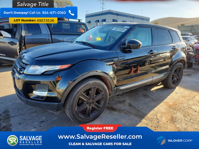 Used 2015 Land Rover Range Rover Evoque Pure Plus