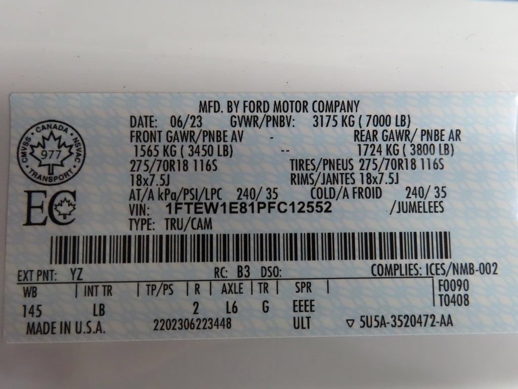 Used 2023 Ford F150 Tremor AWD/4WD image 70