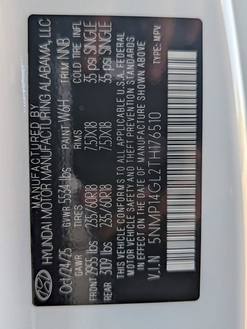 New 2026 Hyundai Santa Fe SE image 30