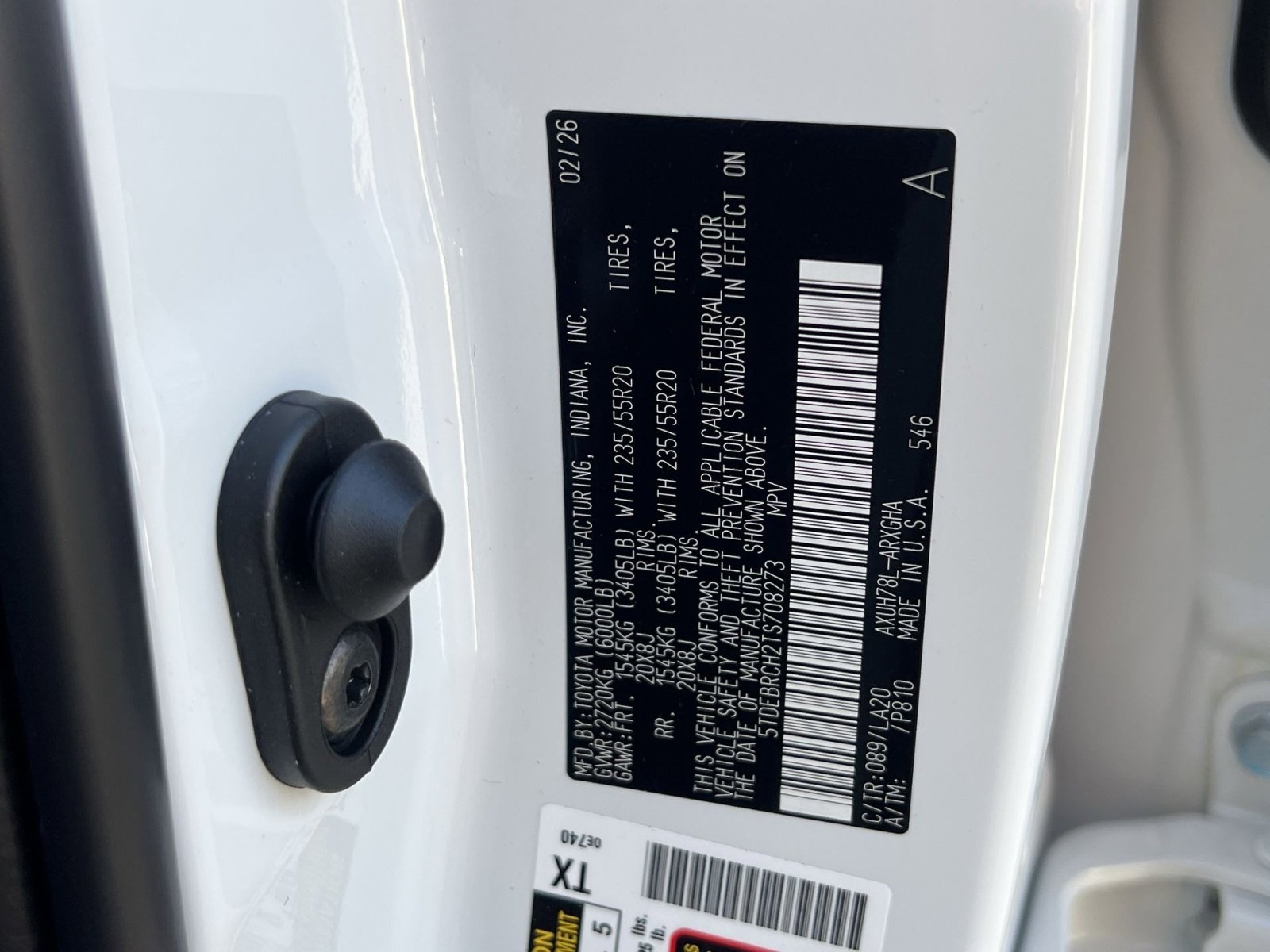 New 2026 Toyota Highlander Platinum image 22