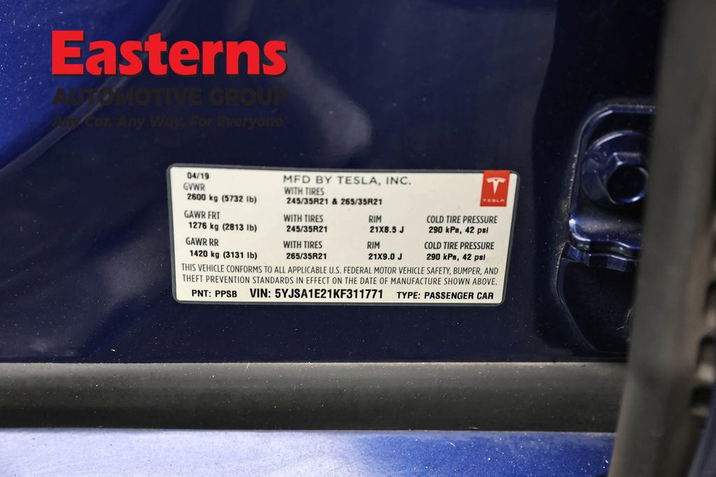 Used 2019 Tesla Model S P100D image 32