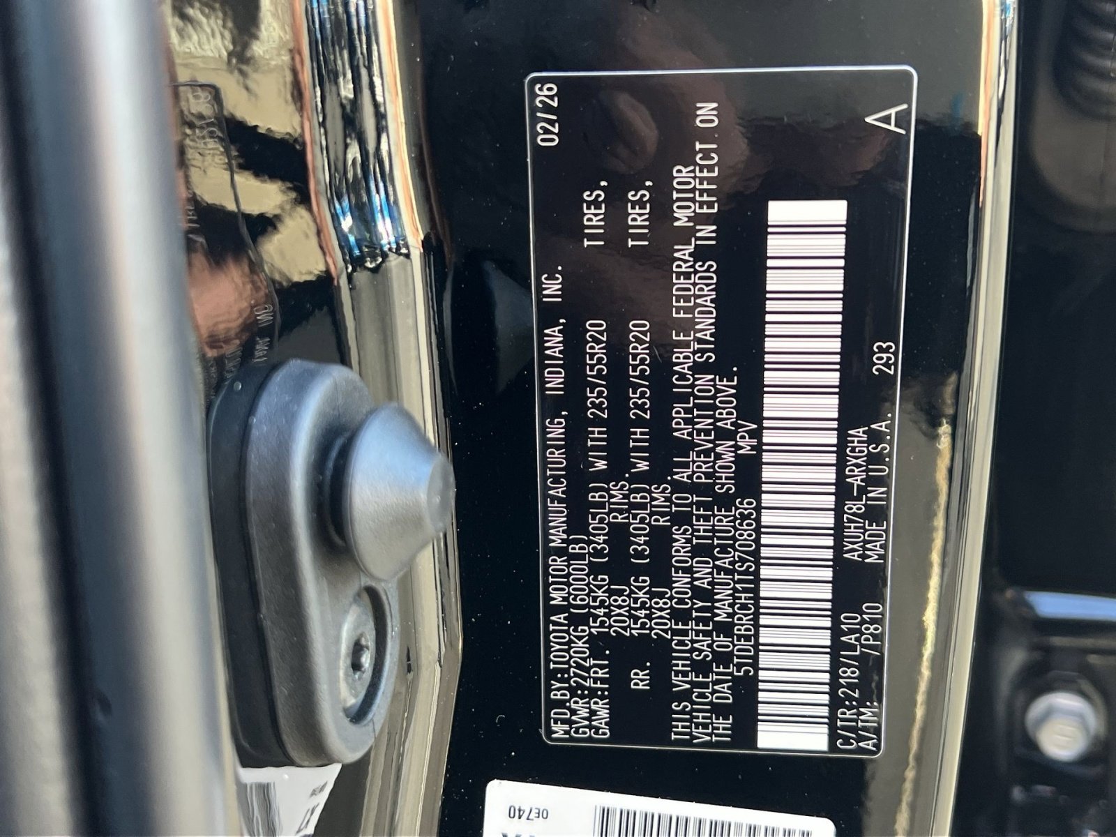 New 2026 Toyota Highlander Platinum image 23