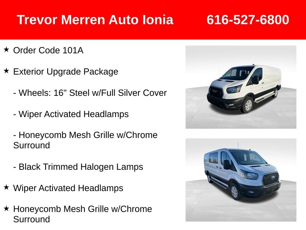 Used 2024 Ford Transit 250 Low Roof w/ Exterior Upgrade Package image 14