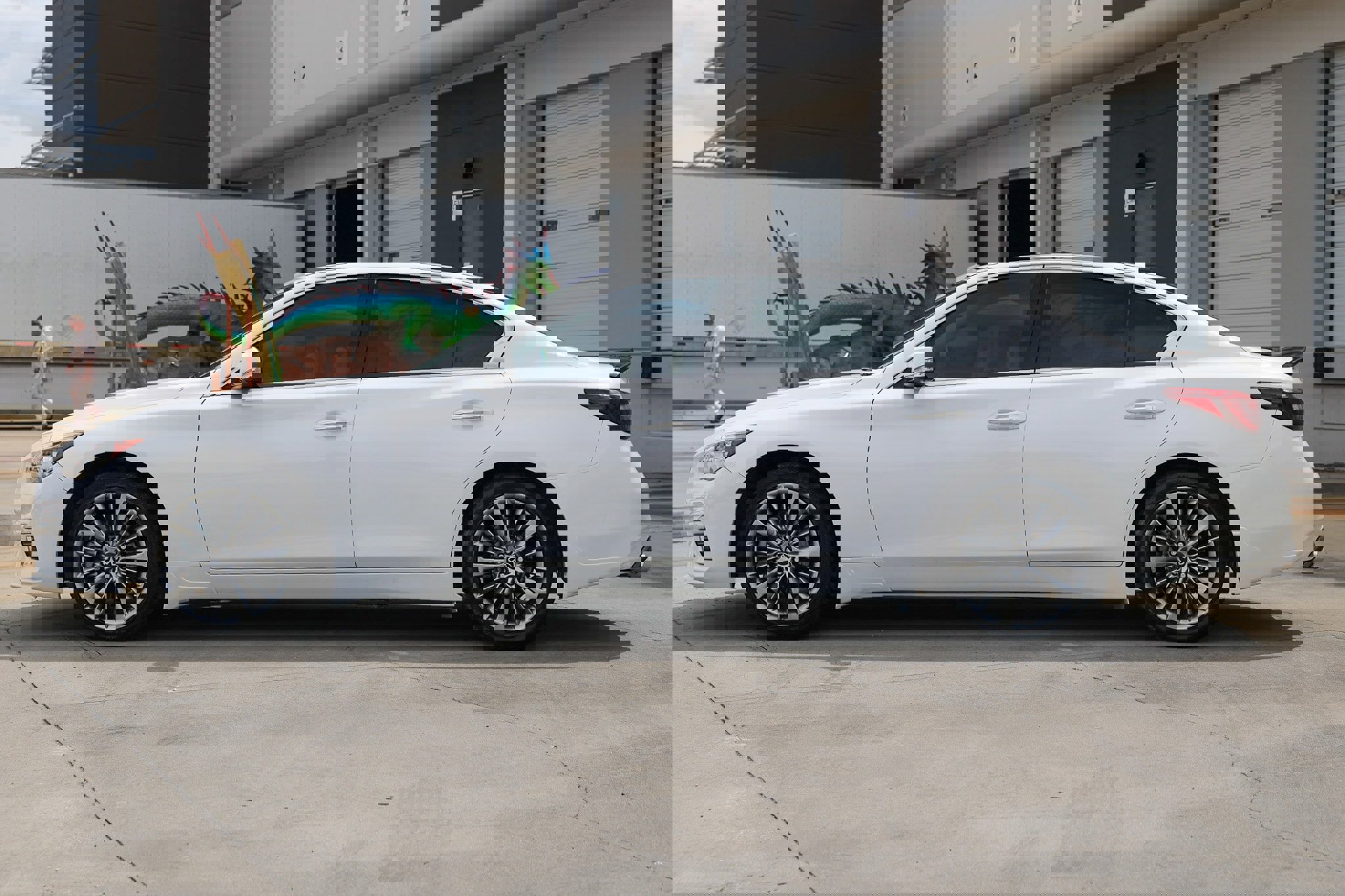 Used 2022 INFINITI Q50 Luxe w/ Cargo Package image 4