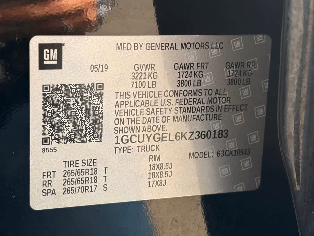 Used 2019 Chevrolet Silverado 1500 LTZ w/ LTZ Plus Package AWD/4WD image 20