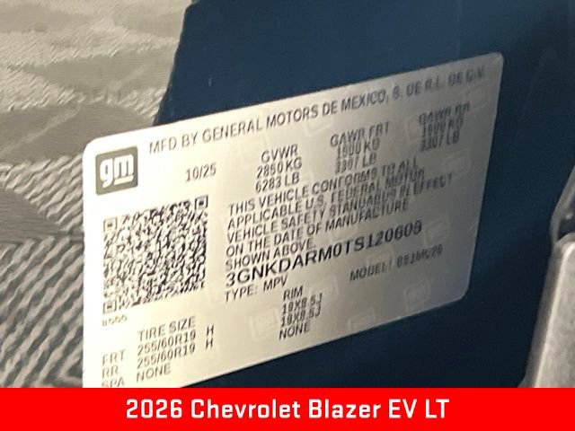 New 2026 Chevrolet Blazer EV LT image 24