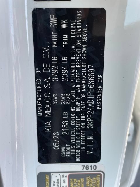Used 2023 Kia Forte LXS FWD image 34