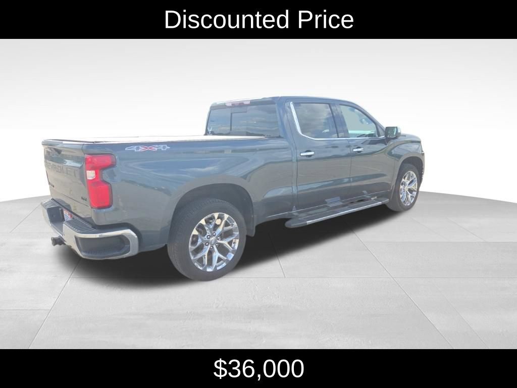 Used 2021 Chevrolet Silverado 1500 LTZ w/ Technology Package AWD/4WD image 3