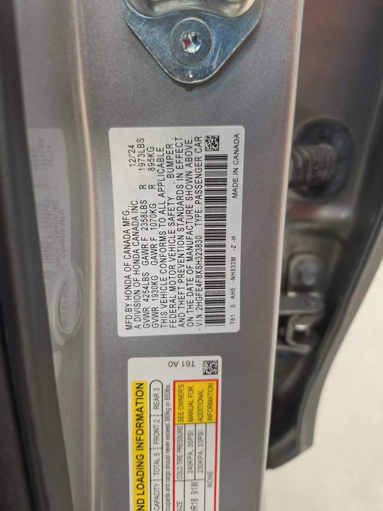 Used 2025 Honda Civic FWD Hybrid Sedan image 38