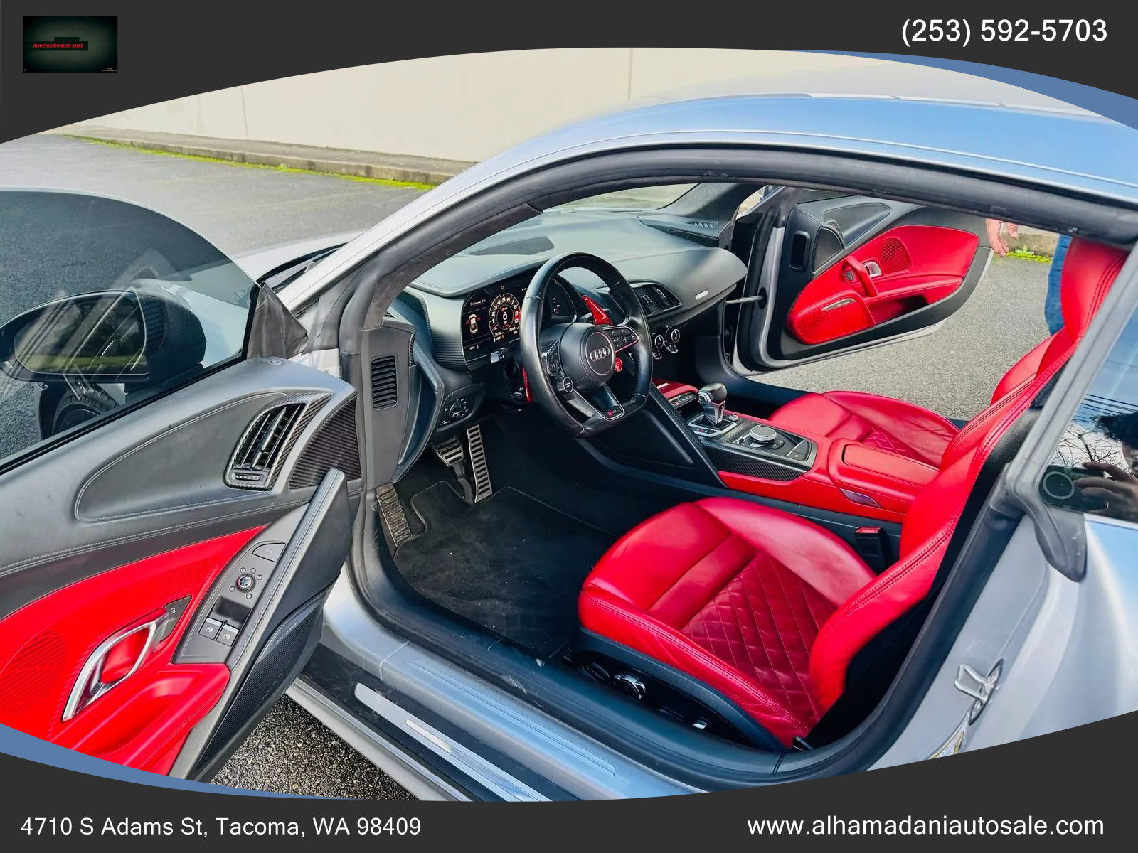 Used 2017 Audi R8 V10 w/ Carbon Exterior Package image 8