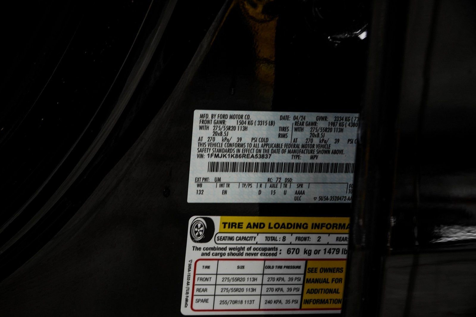 Used 2024 Ford Expedition Max Limited RWD image 41