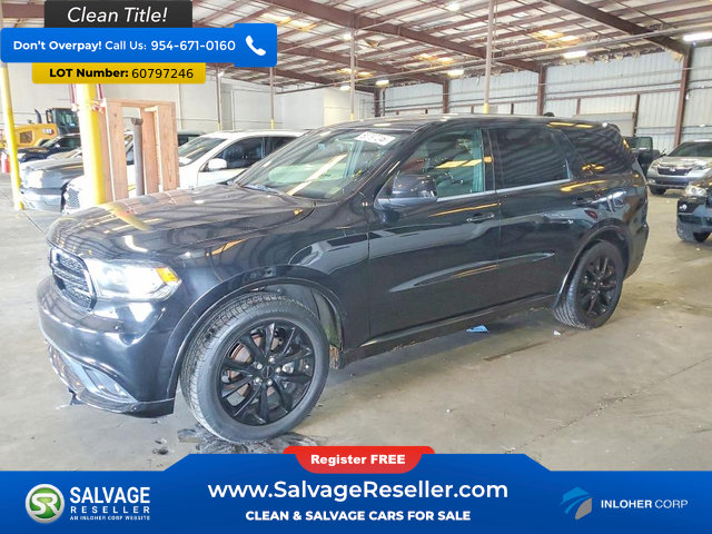 Used 2018 Dodge Durango SXT w/ Quick Order Package 2BB