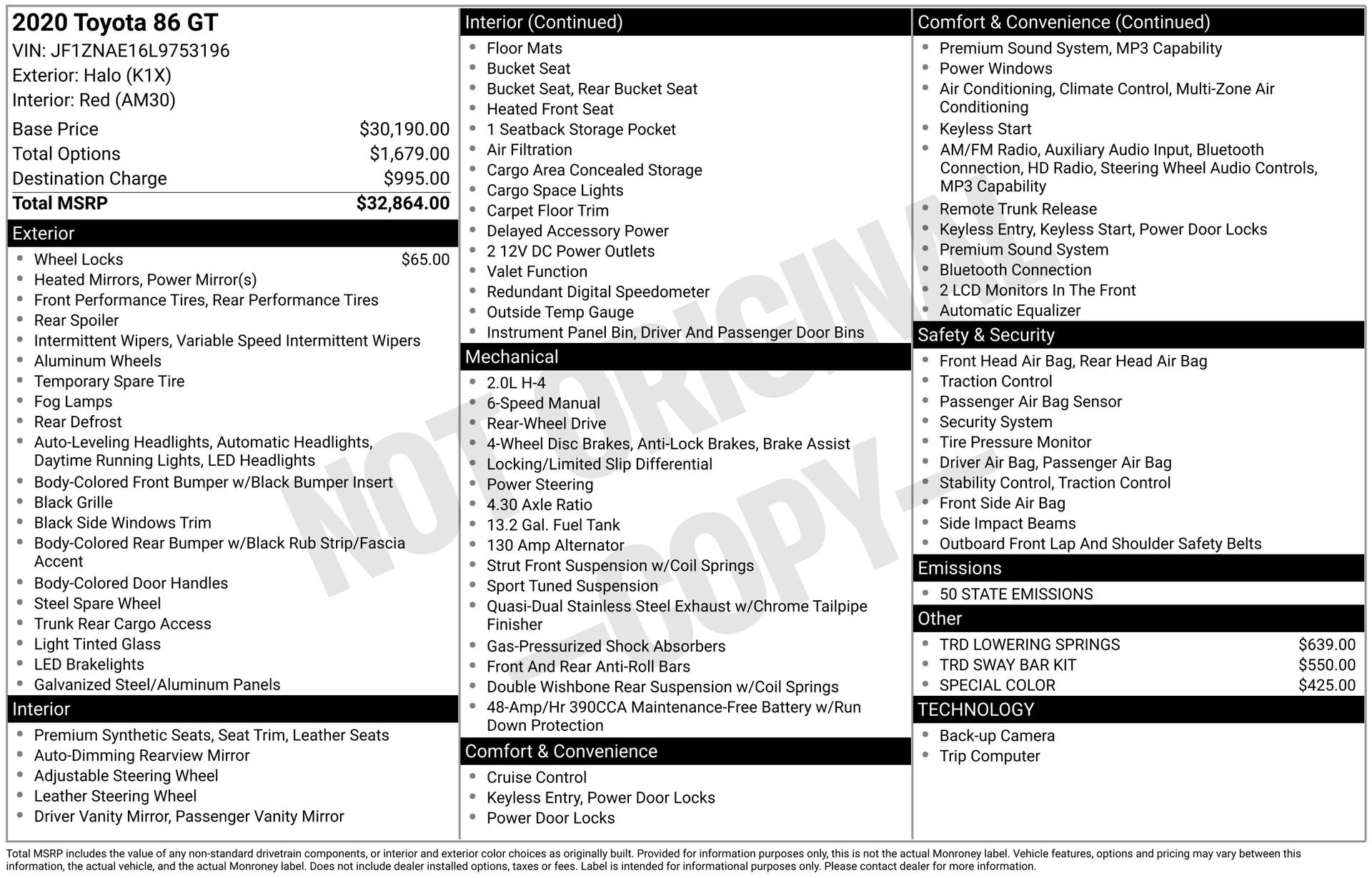 Used 2020 Toyota 86 image 5