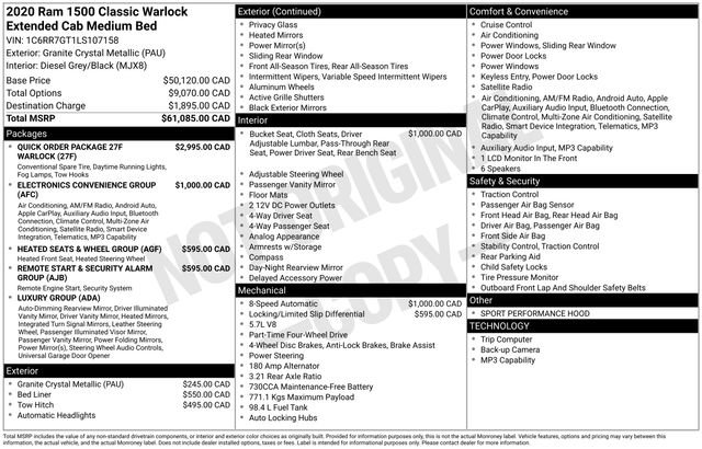 Used 2020 RAM 1500 Classic Warlock AWD/4WD image 21