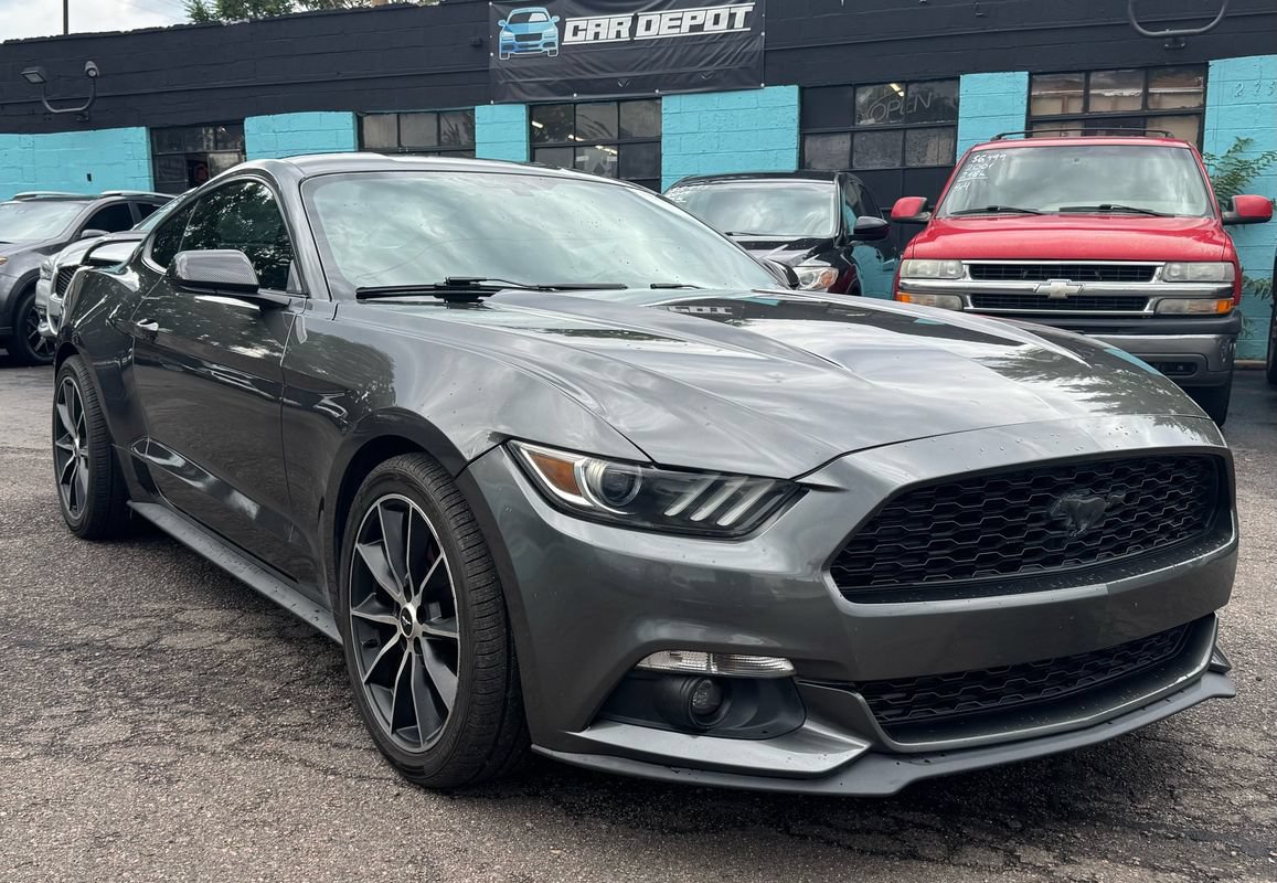 Used 2017 Ford Mustang Premium w/ Wheel & Stripe Package RWD image 1