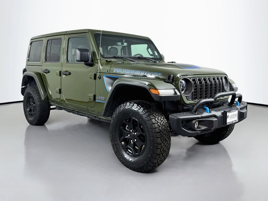 Used 2023 Jeep Wrangler Unlimited Rubicon 4xe AWD/4WD image 4
