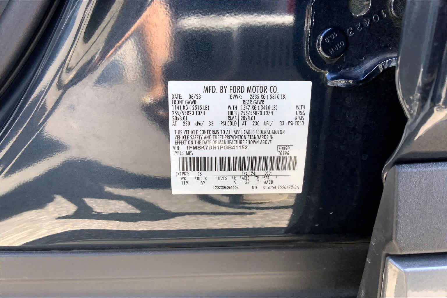 Certified 2023 Ford Explorer XLT w/ Equipment Group 202A image 32