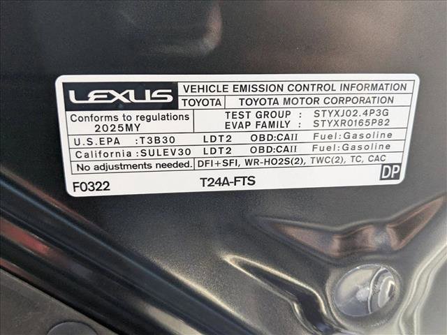 Certified 2025 Lexus RX 350 FWD image 27