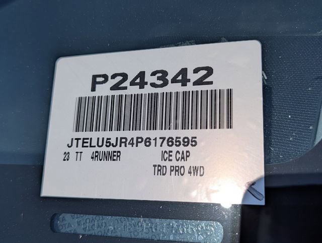 Certified 2023 Toyota 4Runner TRD Pro AWD/4WD image 40