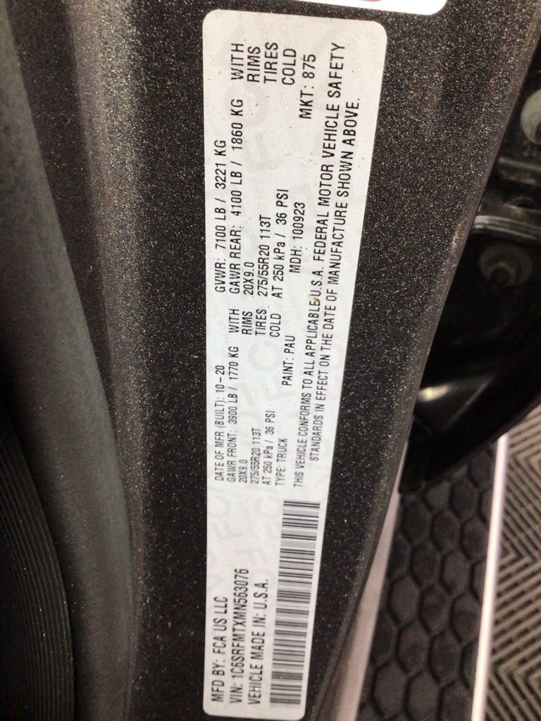 Used 2021 RAM 1500 Big Horn w/ Trailer Tow Group image 38