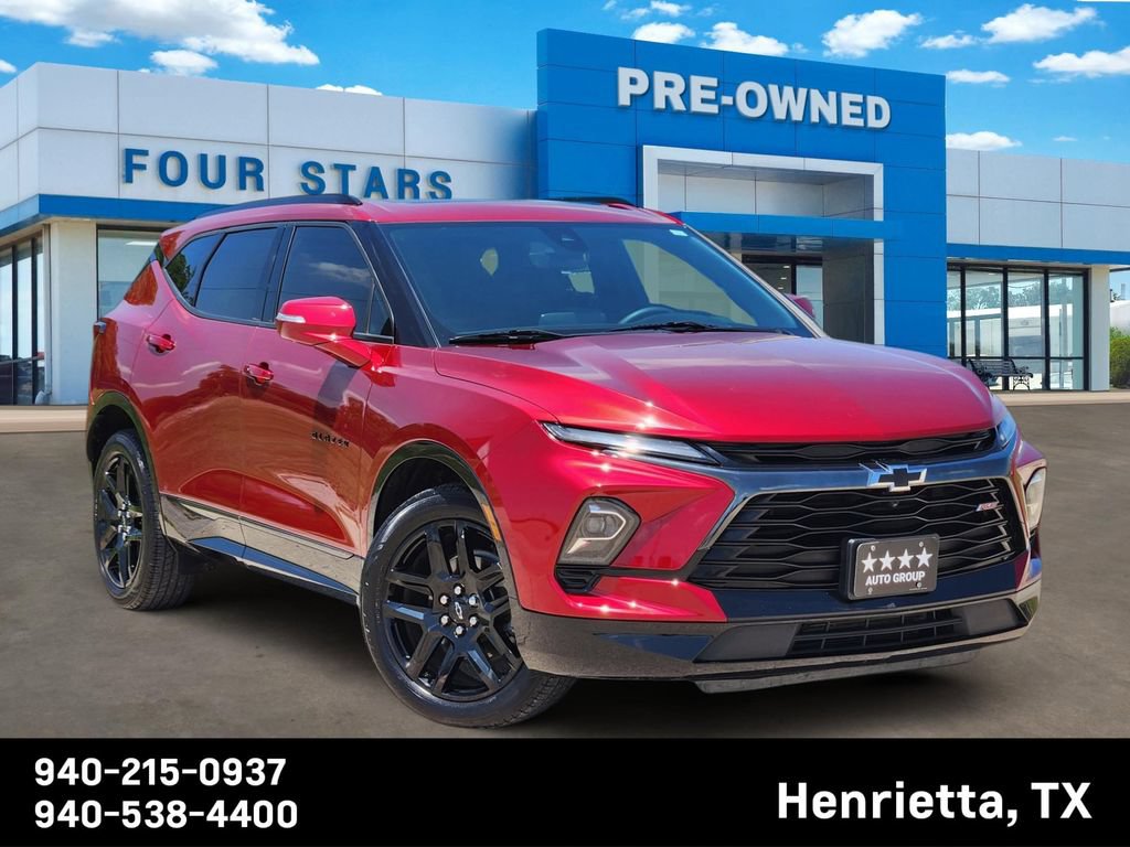 Used 2023 Chevrolet Blazer RS w/ Driver Confidence II Package FWD image 1