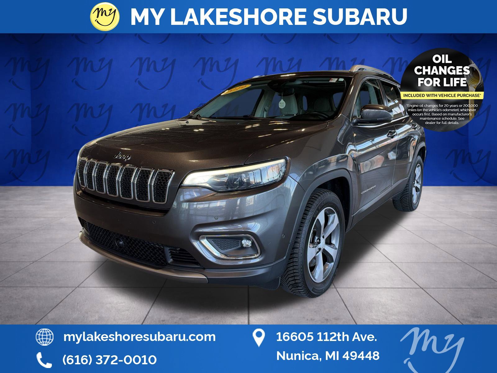 Used 2019 Jeep Cherokee Limited w/ Luxury Group AWD/4WD image 3