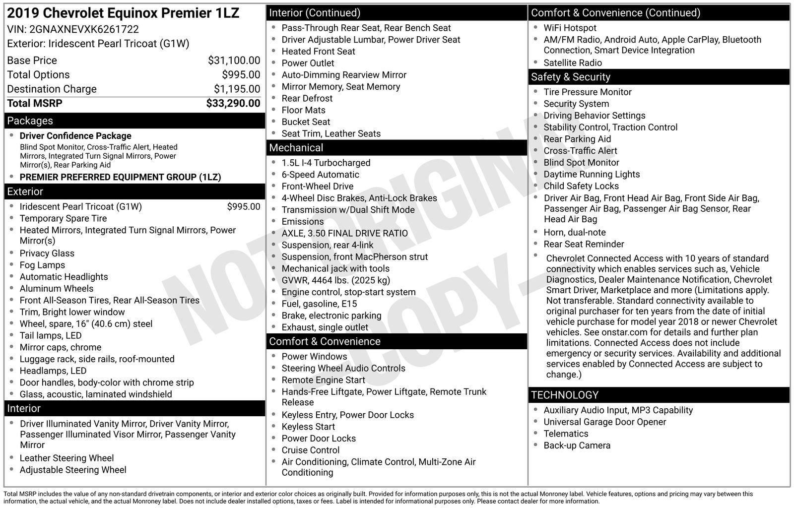 Used 2019 Chevrolet Equinox Premier image 29