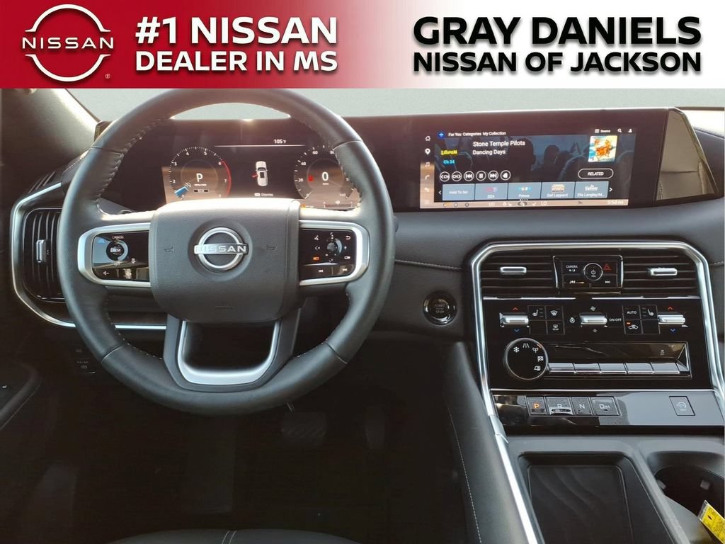 Certified 2025 Nissan Armada SL w/ Captain's Chari Seat Package RWD image 11