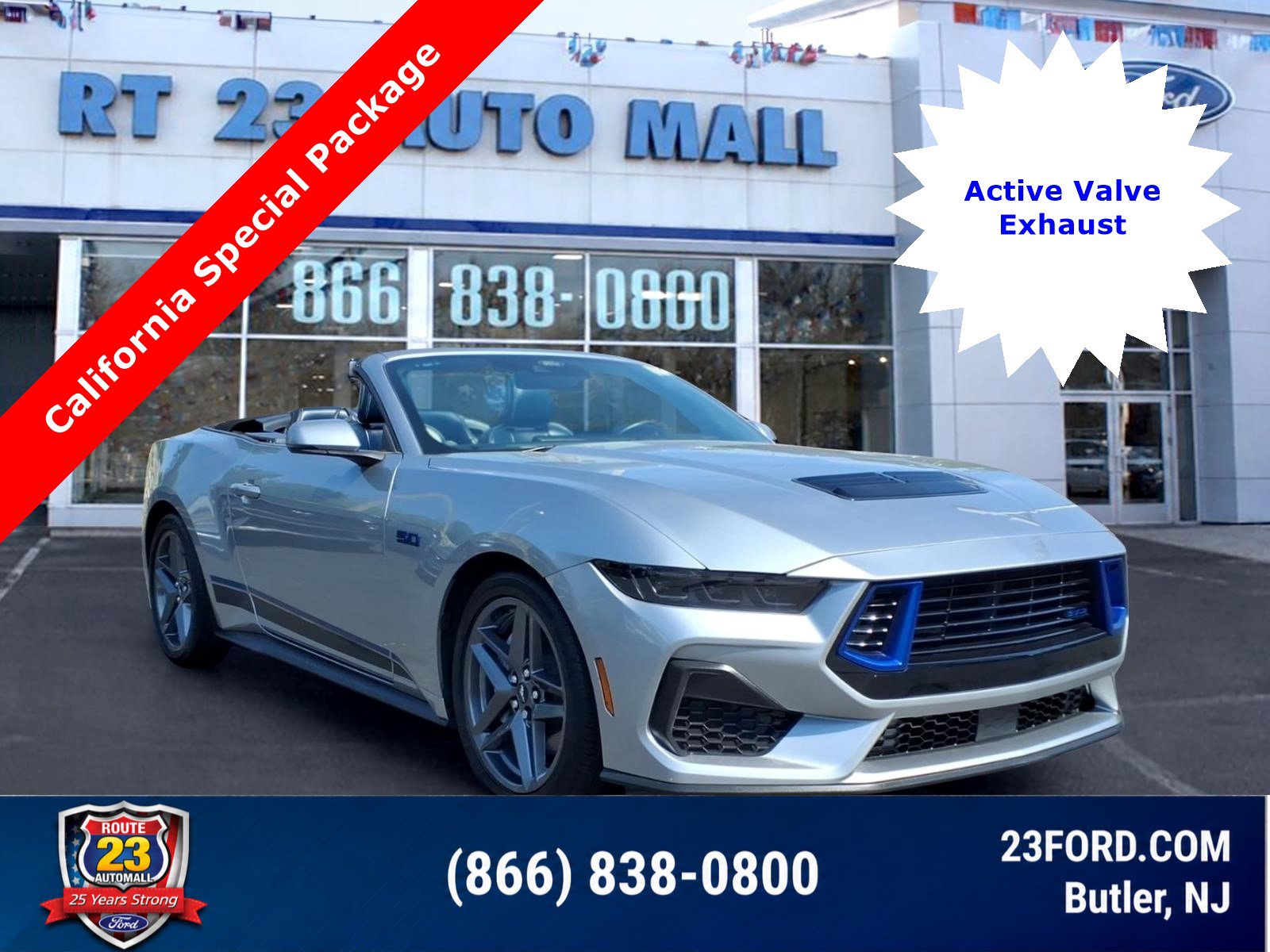 Certified 2025 Ford Mustang GT Premium
