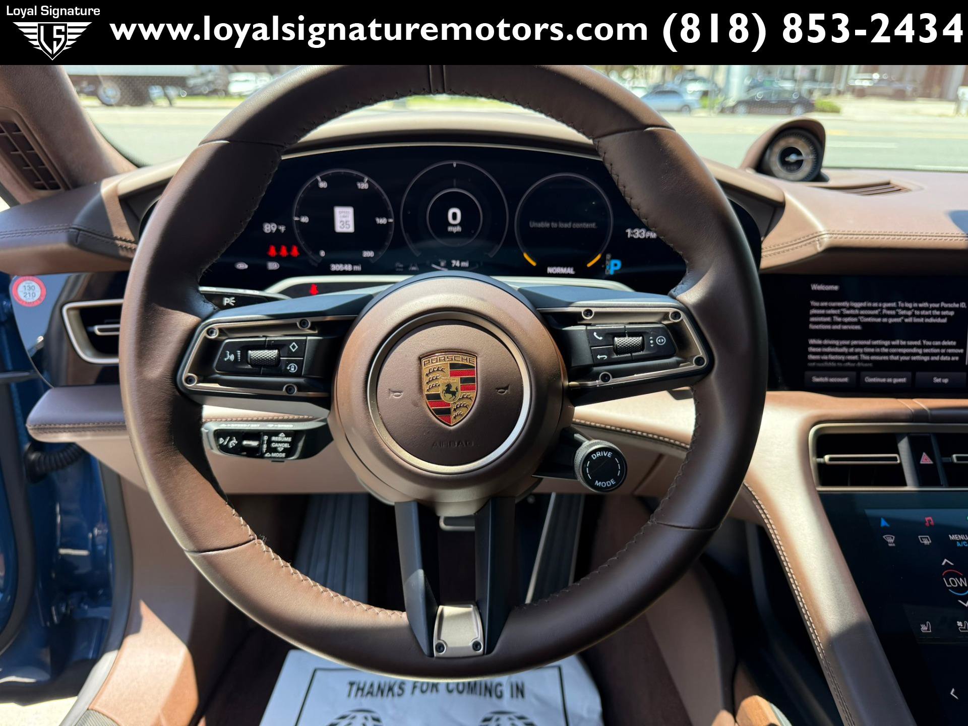 Used 2021 Porsche Taycan Turbo S AWD/4WD image 29